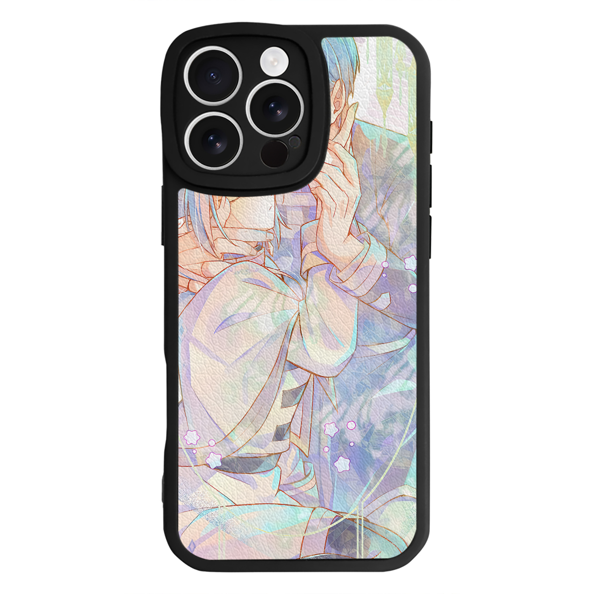 （画像用） 葬送のフリーレン Frieren 【iPhone 16シリーズ対応】シリコンスマホケース（レザー調） 材質：シリコン